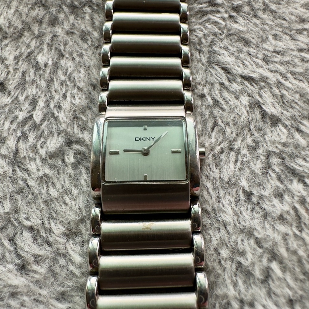 Unisex DKNY Metallic Silver stainless steel Watch